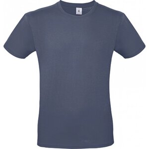 B&C Základní pánské bavlněné tričko BC ve střední gramáži Barva: modrý denim, Velikost: 3XL BCTU01T