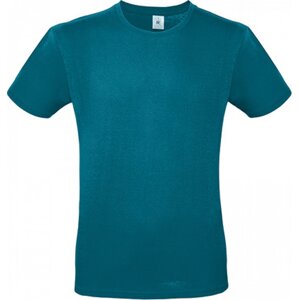 B&C Základní pánské bavlněné tričko BC ve střední gramáži Barva: modrá petrolejová, Velikost: XL BCTU01T