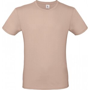 B&C Základní pánské bavlněné tričko BC ve střední gramáži Barva: starorůžová, Velikost: XL BCTU01T