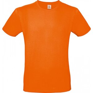 B&C Základní pánské bavlněné tričko BC ve střední gramáži Barva: Oranžová, Velikost: XL BCTU01T