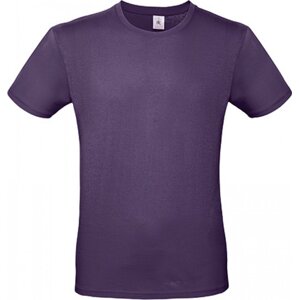 B&C Základní pánské bavlněné tričko BC ve střední gramáži Barva: Fialová, Velikost: XL BCTU01T