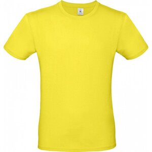 B&C Základní pánské bavlněné tričko BC ve střední gramáži Barva: Žlutá, Velikost: XL BCTU01T