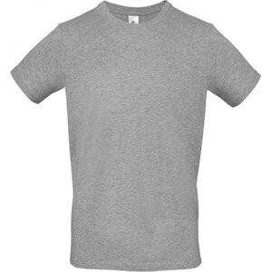 B&C Základní pánské bavlněné tričko BC ve střední gramáži Barva: šedá melír, Velikost: 3XL BCTU01T