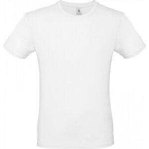 B&C Základní pánské bavlněné tričko BC ve střední gramáži Barva: Bílá, Velikost: 3XL BCTU01T
