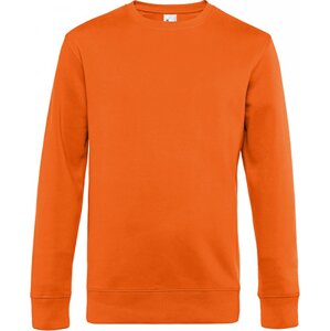 B&C Mikina King BC přes hlavu s fleecem na rubové straně Barva: Oranžová, Velikost: XL BCWU01K