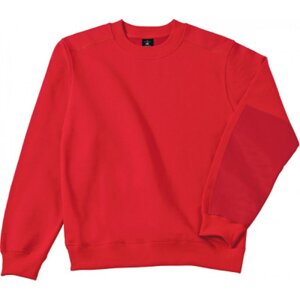 B&C Pro Collection Pracovní unisex mikina BC Hero přes hlavu 80 % česaná bavlna Barva: Červená, Velikost: 4XL BCWUC20