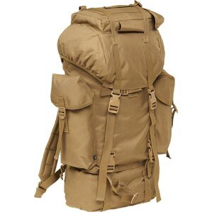 Build Your Brandit Odolný vojenský batoh z nylonu Urban Classics Brandit 65 litrů Barva: Béžová, Velikost: one size