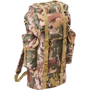 Build Your Brandit Odolný vojenský batoh z nylonu Urban Classics Brandit 65 litrů Barva: tactical camo, Velikost: one size