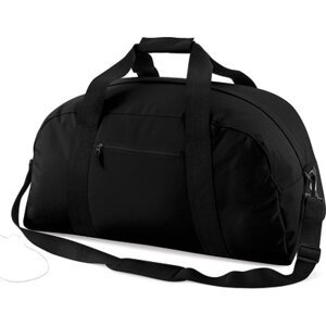 BagBase Klasická cestovní taška Holdall 48 litrů Barva: Černá, Velikost: 60 x 31 x 27 cm BG22