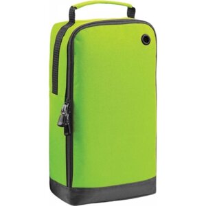 Sportovní taška na boty/doplňky BagBase 8 l Barva: Limetková zelená, Velikost: 19 x 35 x 12 cm BG540