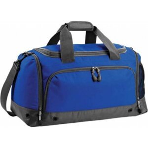 BagBase Atletická taška s tunelem na boty a přihrádkou na mokré věci 30 l Barva: Modrá výrazná, Velikost: 54 x 29 x 26 cm BG544