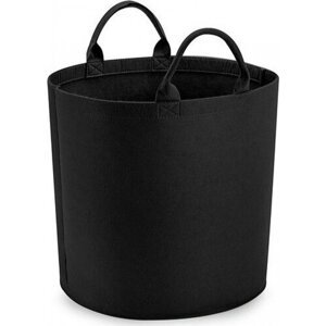 BagBase Plstěnný košík Barva: Černá, Velikost: M (40 x 40 cm) BG728