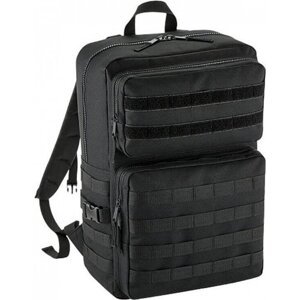 BagBase Outdoor batoh Molle Tactical s vnitřní protiskluzovou kapsou Barva: Černá, Velikost: 30 x 45 x 22 cm BG848