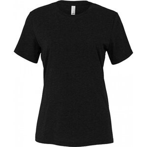 Bella+Canvas Dámské směsové tričko Relaxed s kulatým výstřihem Barva: Černá, Velikost: L BL6400CVC