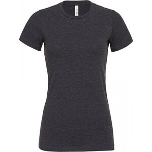 Bella+Canvas Dámské směsové tričko Relaxed s kulatým výstřihem Barva: šedá tmavá, Velikost: XL BL6400CVC
