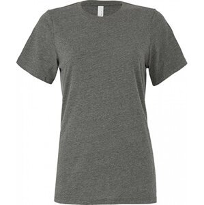 Bella+Canvas Dámské směsové tričko Relaxed s kulatým výstřihem Barva: šedá břidlicová, Velikost: L BL6400CVC