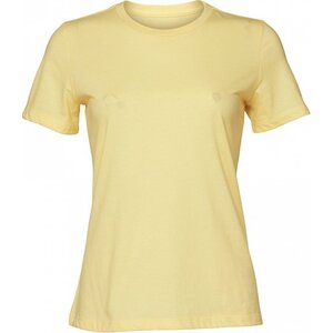 Bella+Canvas Dámské směsové tričko Relaxed s kulatým výstřihem Barva: vanilková, Velikost: L BL6400CVC