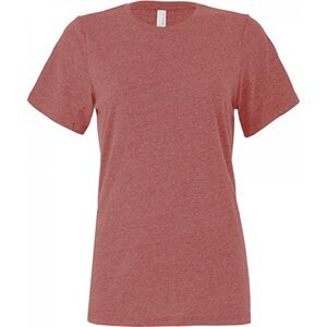 Bella+Canvas Dámské směsové tričko Relaxed s kulatým výstřihem Barva: Cihlová, Velikost: XL BL6400CVC