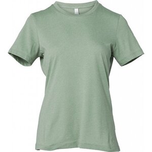 Bella+Canvas Dámské směsové tričko Relaxed s kulatým výstřihem Barva: šalvějová, Velikost: L BL6400CVC
