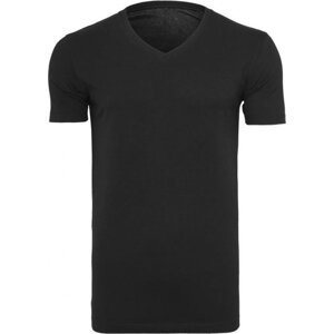Lehké a delší tričko do véčka Build Your Brand 140 g/m Barva: Černá, Velikost: XXL BY006