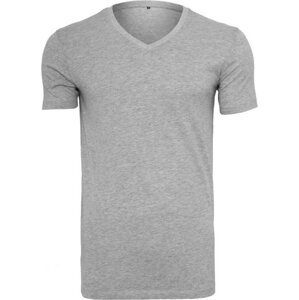 Lehké a delší tričko do véčka Build Your Brand 140 g/m Barva: šedá melír, Velikost: XXL BY006