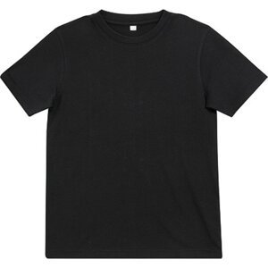 Build Your Brand Teplé dětské tričko ve zúženém a prodlouženém střihu 200 g/m Barva: Černá, Velikost: 110/116 BY116