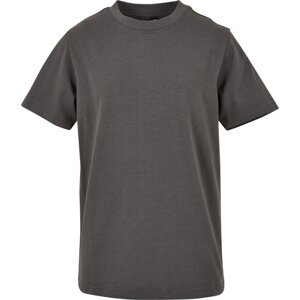 Build Your Brand Teplé dětské tričko ve zúženém a prodlouženém střihu 200 g/m Barva: Dark Shadow, Velikost: 122/128 BY116
