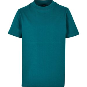 Build Your Brand Teplé dětské tričko ve zúženém a prodlouženém střihu 200 g/m Barva: Retro Green, Velikost: 110/116 BY116