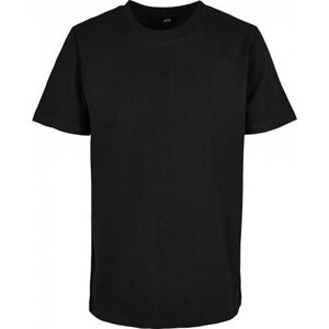 Build Your Brand Dětské tričko Basic ve zúženém a mírně prodlouženém střihu 160 g/m Barva: Černá, Velikost: 134/140 BY158