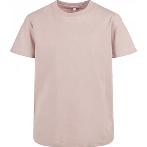 Build Your Brand Dětské tričko Basic ve zúženém a mírně prodlouženém střihu 160 g/m Barva: Růžová bledá, Velikost: 122/128 BY158