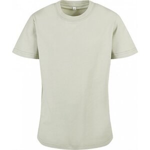 Build Your Brand Dětské tričko Basic ve zúženém a mírně prodlouženém střihu 160 g/m Barva: Soft Salvia, Velikost: 110/116 BY158