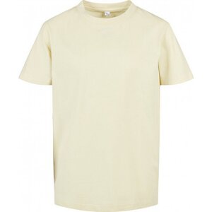 Build Your Brand Dětské tričko Basic ve zúženém a mírně prodlouženém střihu 160 g/m Barva: žlutá světlá, Velikost: 110/116 BY158