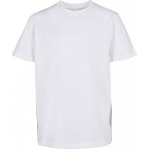 Build Your Brand Dětské tričko Basic ve zúženém a mírně prodlouženém střihu 160 g/m Barva: Bílá, Velikost: 146/152 BY158