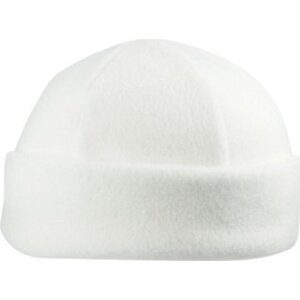 Printwear Teplá hřejivá fleecová dokařská čepice Barva: Bílá C738