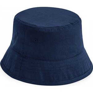 Beechfield Dětský letní klobouk z organické bavlny Barva: modrá námořní, Velikost: M/L (7-12 let) CB90NB