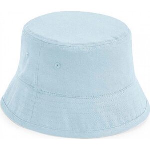 Beechfield Dětský letní klobouk z organické bavlny Barva: modrá pudrová, Velikost: M/L (7-12 let) CB90NB