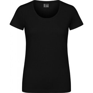 EXCD by Promodoro Žensky vypasované pracovní tričko se zdvojenými švy ideální na výšivku Barva: Černá, Velikost: 3XL CD3075
