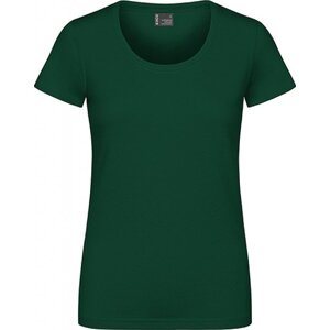EXCD by Promodoro Žensky vypasované pracovní tričko se zdvojenými švy ideální na výšivku Barva: Zelená lesní, Velikost: 3XL CD3075