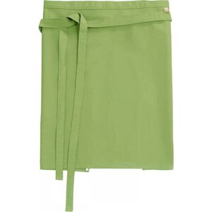 CG Workwear Gastro zástěra Roma odolná proti pomačkání 50 x 78 cm Barva: zelená listová, Velikost: 50 x 78 cm CGW123