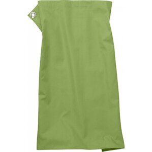 CG Workwear Klasická číšnická zástěra Pizzone se 2 očky Barva: zelená listová, Velikost: 80 x 71 cm CGW128