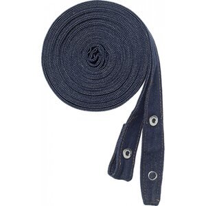 CG Workwear Pásky pro číšnické zástěry Pizzone o délce 130 cm a šířce 2,5 cm Barva: modrý denim, Velikost: 130 cm CGW42128
