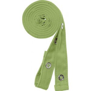 CG Workwear Pásky pro číšnické zástěry Pizzone o délce 130 cm a šířce 2,5 cm Barva: zelená listová, Velikost: 130 cm CGW42128