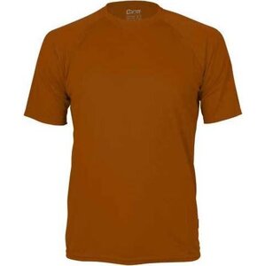 Cona Sports Raglánové rychleschnoucí tričko na běhání z lehkého mikropolyesteru Barva: Hnědá, Velikost: 3XL CN100