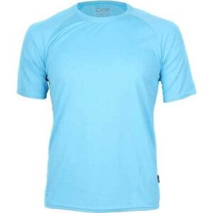 Cona Sports Raglánové rychleschnoucí tričko na běhání z lehkého mikropolyesteru Barva: Modrá, Velikost: M CN100