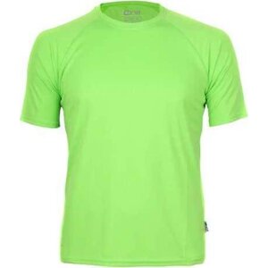 Cona Sports Raglánové rychleschnoucí tričko na běhání z lehkého mikropolyesteru Barva: Limetková zelená, Velikost: L CN100