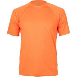 Cona Sports Raglánové rychleschnoucí tričko na běhání z lehkého mikropolyesteru Barva: Oranžová, Velikost: L CN100