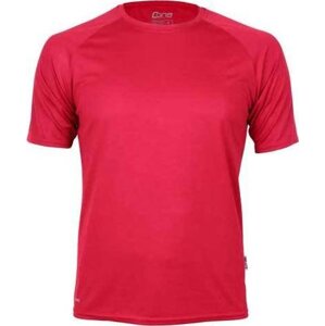 Cona Sports Raglánové rychleschnoucí tričko na běhání z lehkého mikropolyesteru Barva: Červená, Velikost: 3XL CN100