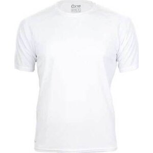 Cona Sports Raglánové rychleschnoucí tričko na běhání z lehkého mikropolyesteru Barva: Bílá, Velikost: 3XL CN100