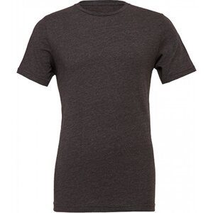 Canvas Unisex melírové tričko ze směsového materiálu Barva: šedá tmavá, Velikost: M CV3001CVC
