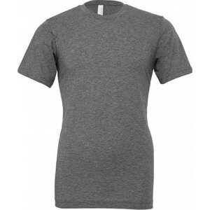 Canvas Unisex melírové tričko ze směsového materiálu Barva: šedá břidlicová, Velikost: M CV3001CVC